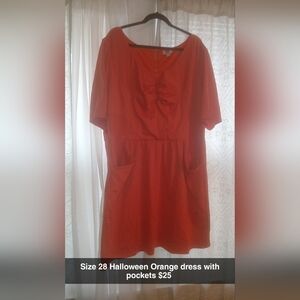 Orange Women's Dress